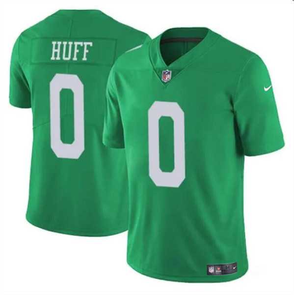Men & Women & Youth Philadelphia Eagles #0 Bryce Huff Green Vapor Untouchable Throwback Limited Football Stitched Jersey